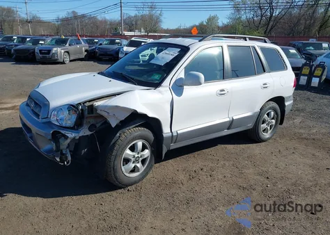 2006 Hyundai Santa Fe Gls z USA, uszkodzony, nr VIN KM8SC13D26U041246